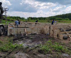 Проект с применением Баварской кладки