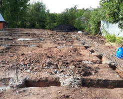 Строительство в мкр. Забельский