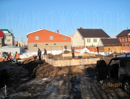 Коттедж с навесом в Уфе