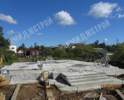 Коттедж из газобетона в Федоровке