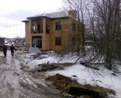 Возведение объекта в Иглино