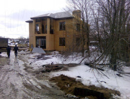 Возведение объекта в Иглино