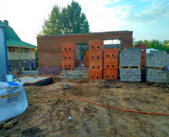 Строительство в мкр. Забельский