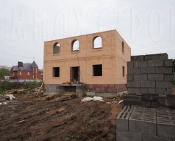 Строим дом в Кузнецовском Затоне