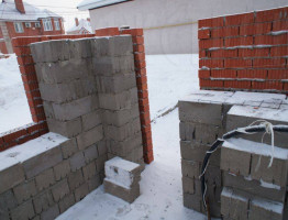 Строим дом из красного облицовочного кирпича