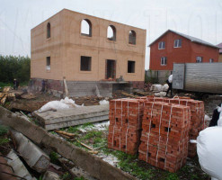 Строим дом в Кузнецовском Затоне