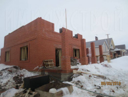 Строим дом из красного облицовочного кирпича