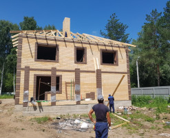 Строительство коттеджа 220 кв.м. в Гастелло