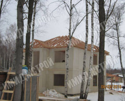 Каркасный коттедж в Блохино