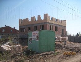 Коттедж с навесом в Уфе