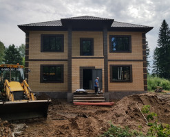 Строительство коттеджа 220 кв.м. в Гастелло