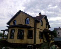 Строим коттедж с мансардой, эркером и мягкой кровлей