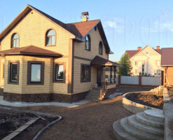 Строим коттедж с мансардой, эркером и мягкой кровлей