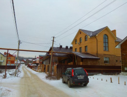 Коттедж с навесом в Уфе