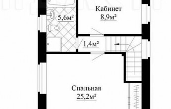 Проект двухэтажного дома