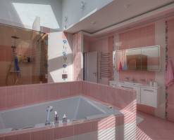 Дом по индивидуальному проекту в стиле кантри