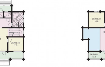 Традиционный бревенчатый дом