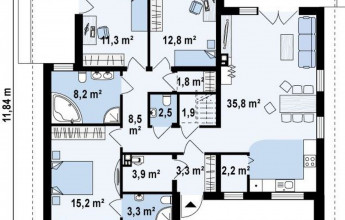 одноэтажный проект