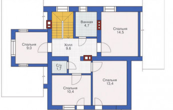 В стиле шале на 185 кв.м.