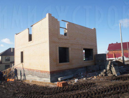 Коттедж с большими окнами 156 кв.м.