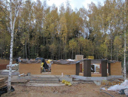 Дом из керамического камня