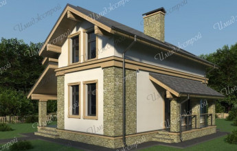 Мансардная кровля 130 кв.м