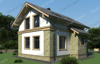 Мансардная кровля 130 кв.м