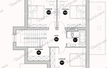 Мансардная кровля 130 кв.м