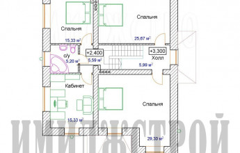 Дом из немецкого кирпича 224 кв.м.