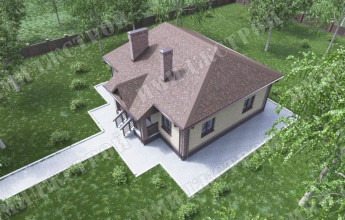 Одноэтажник 80 кв.м.