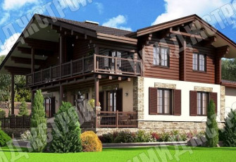 Коттедж шале 295 кв.м.