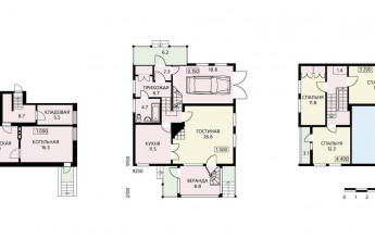 Дом с ромбовидными окнами