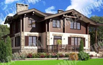 Коттедж шале 295 кв.м.