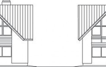 Очень простой домик с незамысловатым планом