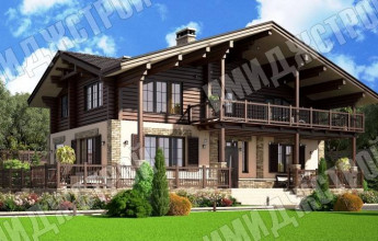 Коттедж шале 295 кв.м.