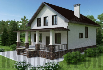 Коттедж в Авдоне с террасой 198 кв.м.