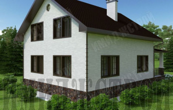 Коттедж в Авдоне с террасой 198 кв.м.