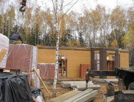 Дом из керамического камня