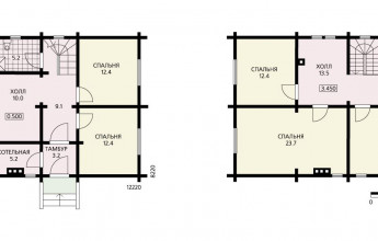 Обычный деревенский коттедж