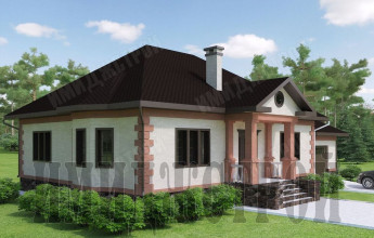 Коттедж одноэтажный 170 кв.м.