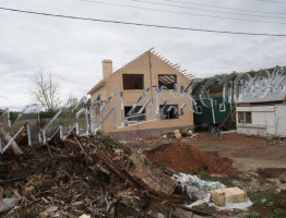 Строительство дома с большой террасой в Искино 198 кв.м