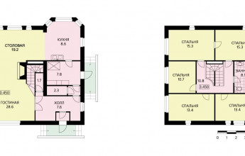 Эстетичный коттедж