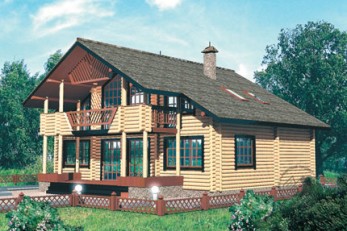 Бревенчатый терем