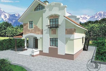 Коттедж из камня москва