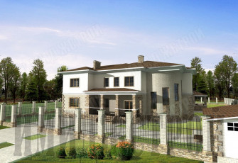 Особняк в Нагаево 420 кв.м.