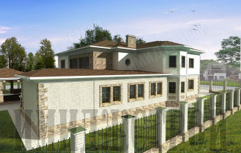 Особняк в Нагаево 420 кв.м.