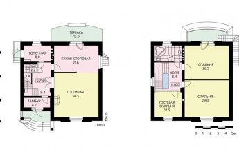 Коттедж из камня москва