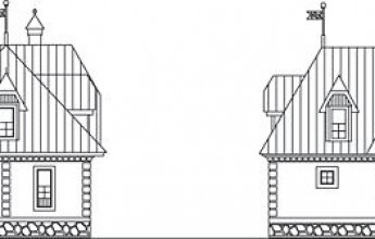 Коттедж со смещенными уровнями
