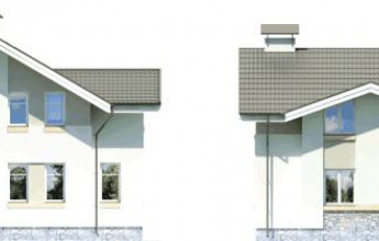 Мансардный дом