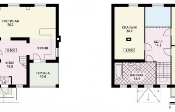 Недорогой вместительный дом